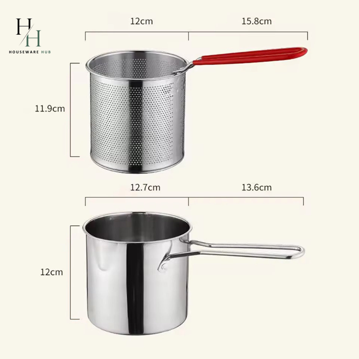 Deep Frying Pot