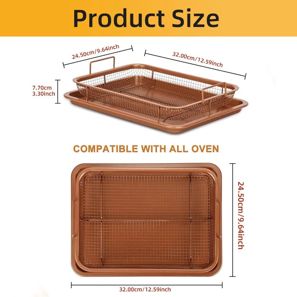 Nonstick Crisper Tray