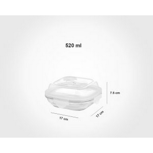 Limon Glass Container-520ML