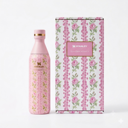 STANLEY X LOVESHACKFANCY ALL DAY SLIM BOTTLE 16OZ