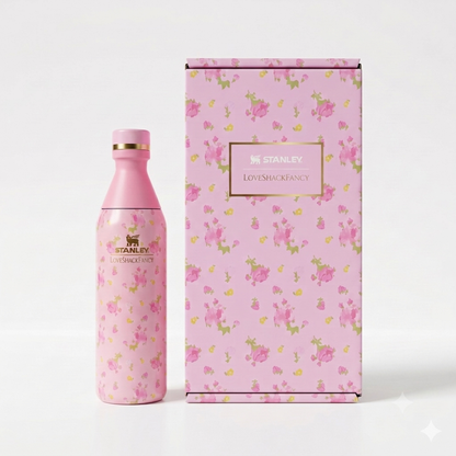 STANLEY X LOVESHACKFANCY ALL DAY SLIM BOTTLE 16OZ