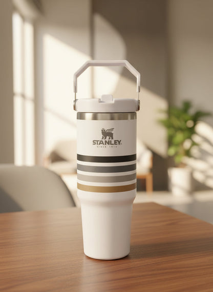 THE STANLEY VARSITY ICEFLOW™ FLIP STRAW TUMBLER | 30 OZ