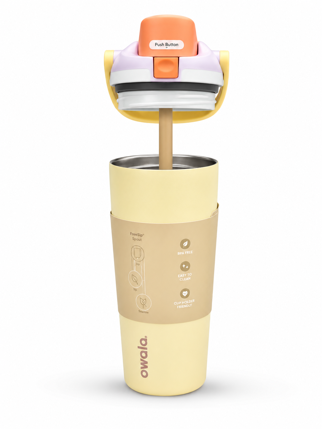 Owala FreeSip® 30oz Sway Tumbler |Cream