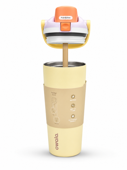 Owala FreeSip® 30oz Sway Tumbler |Cream