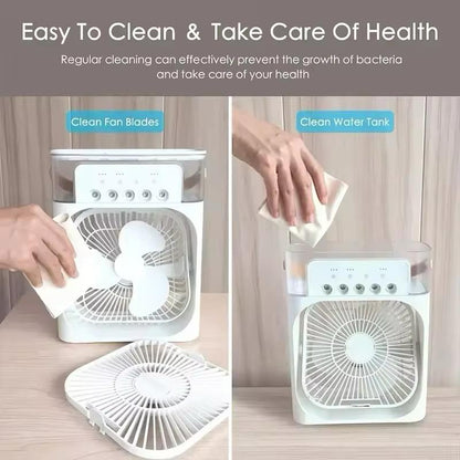 SPRAY HUMIDIFIER WATER COOLING FAN.