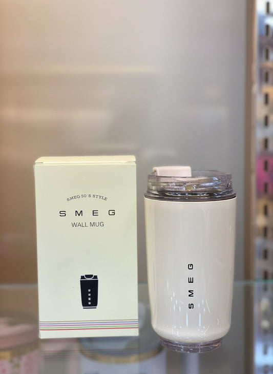 SMEG COFFEE MUG STAINLESS STEEL 320Ml