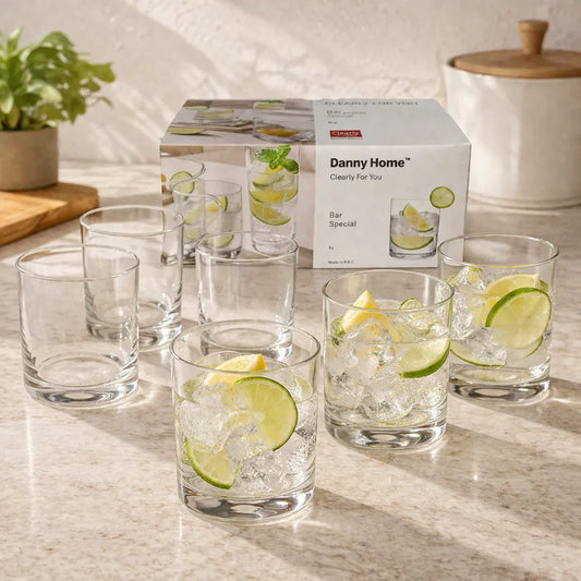 Danny Home Short Whisky Glasses 6pcs 410ml