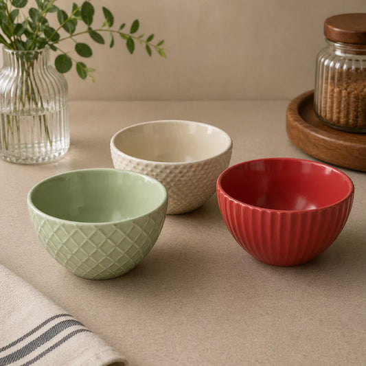 Danny Home Porcelain Dessert Bowls 10cm