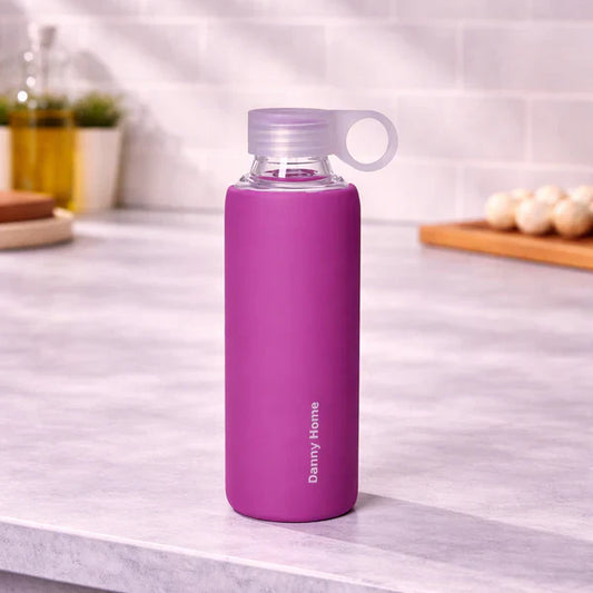 Danny Home Borosilicate Bottle With Handle 420ml