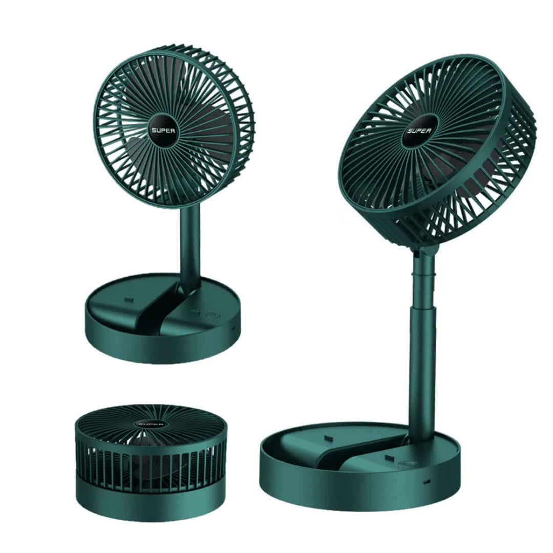 Rechargeable Electric Fan Mini Foldable