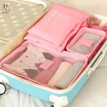 Travel Organizer Pouch-6 Piece Set