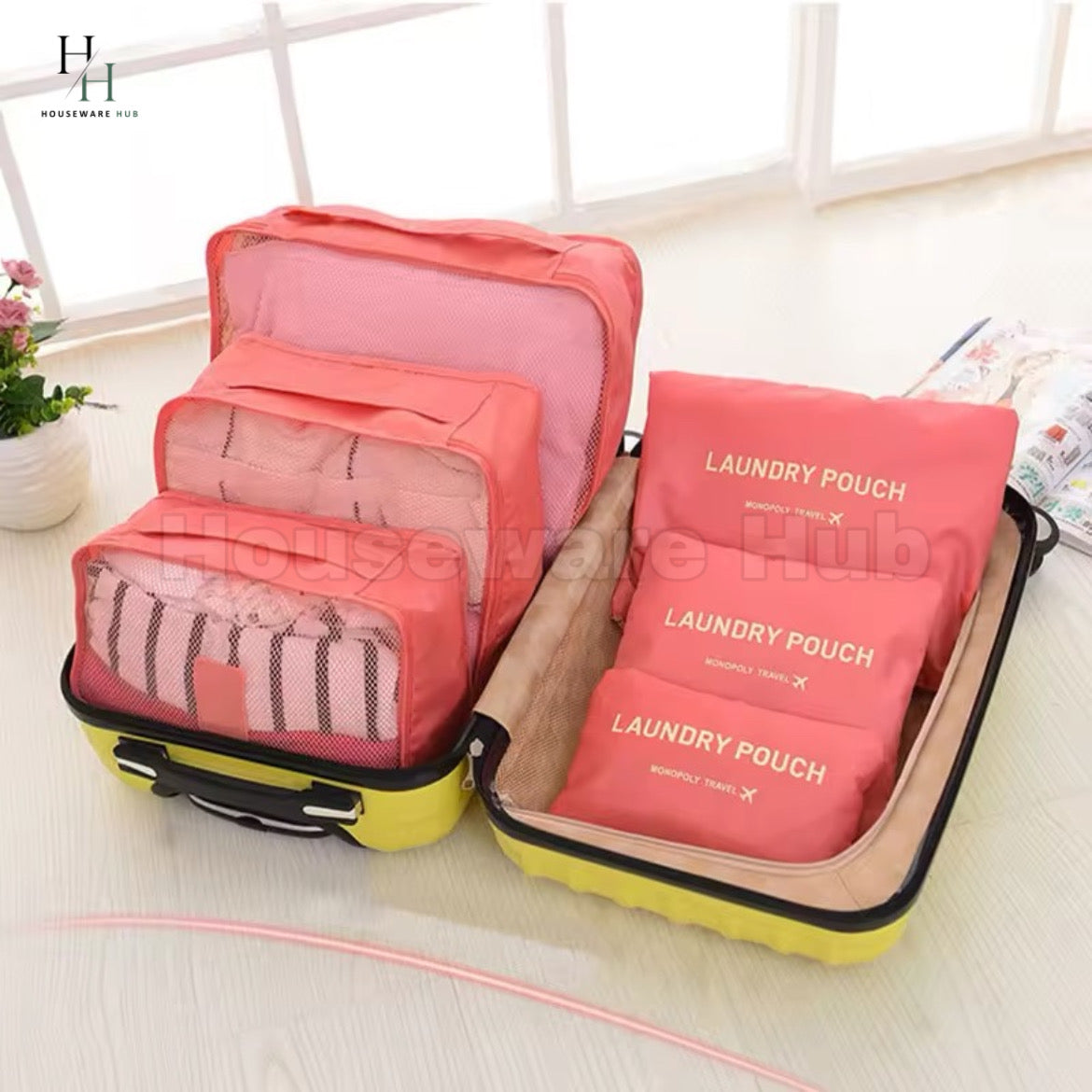 Travel Organizer Pouch-6 Piece Set