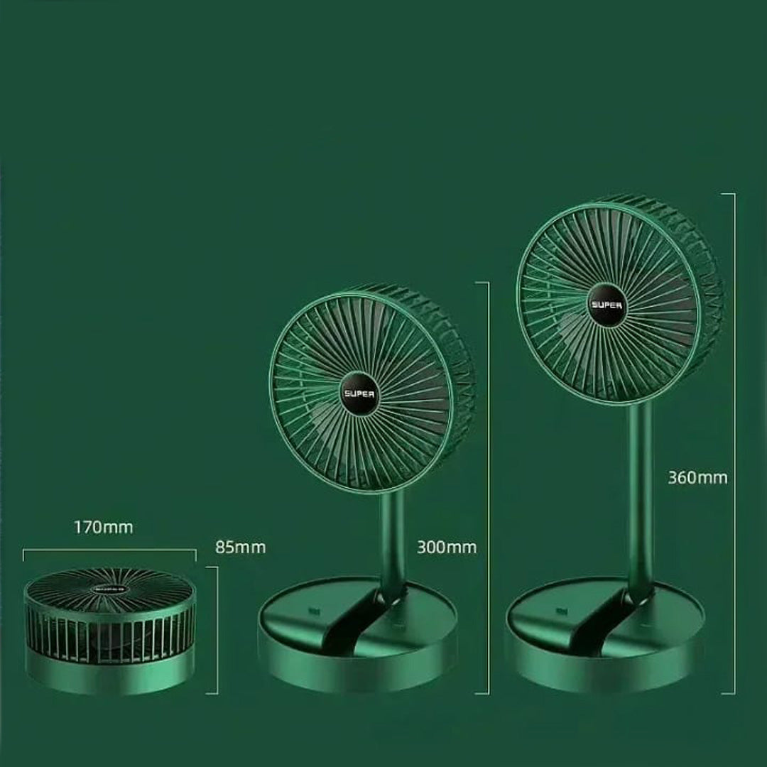 Rechargeable Electric Fan Mini Foldable