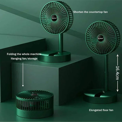 Rechargeable Electric Fan Mini Foldable