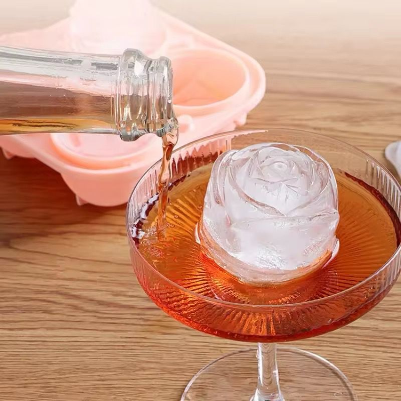 Rose Style Ice Cube Tray