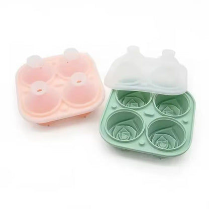Rose Style Ice Cube Tray