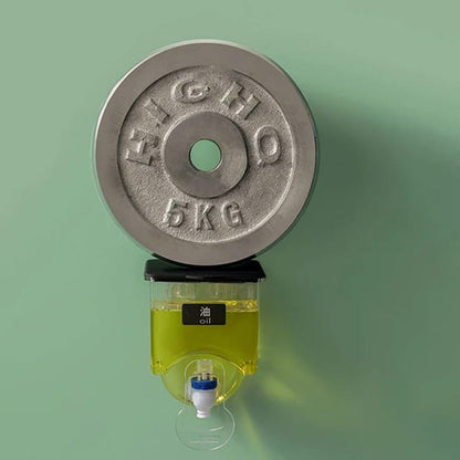 Kitchen Wall Mounted Storage Seasoning Oil Tank