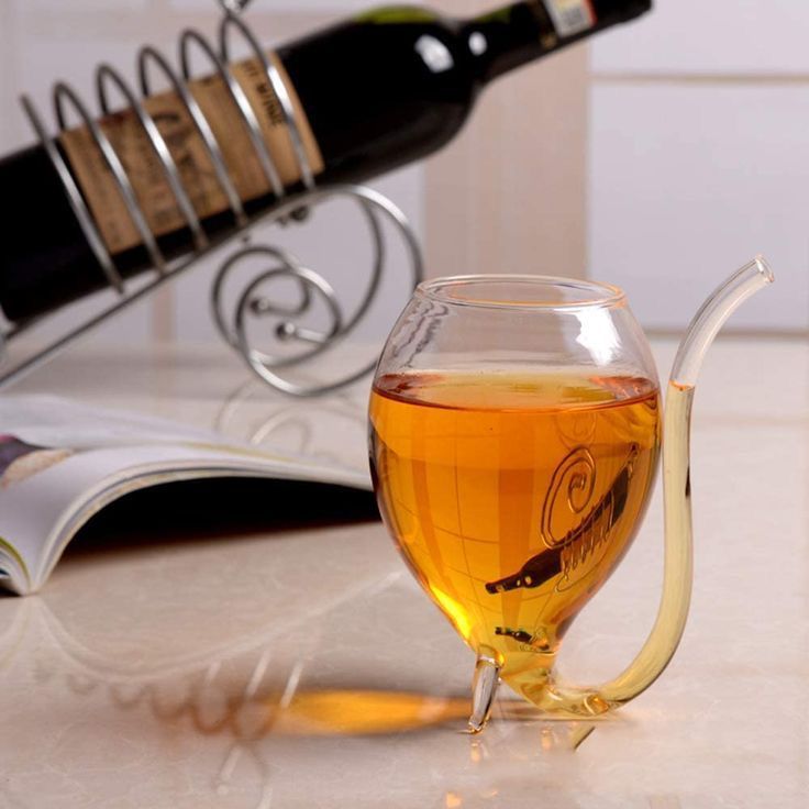 Cocktail Glass With Straw-300ML