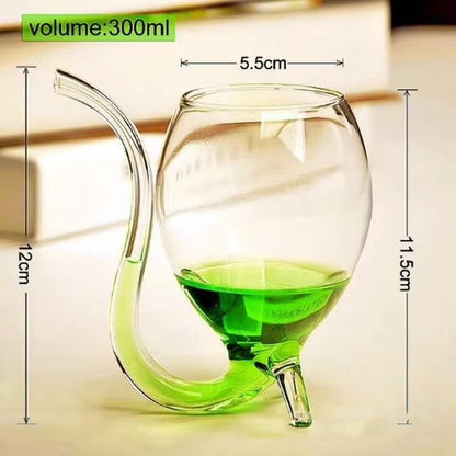 Cocktail Glass With Straw-300ML