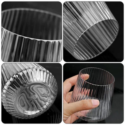 Vertical Wine Glass
