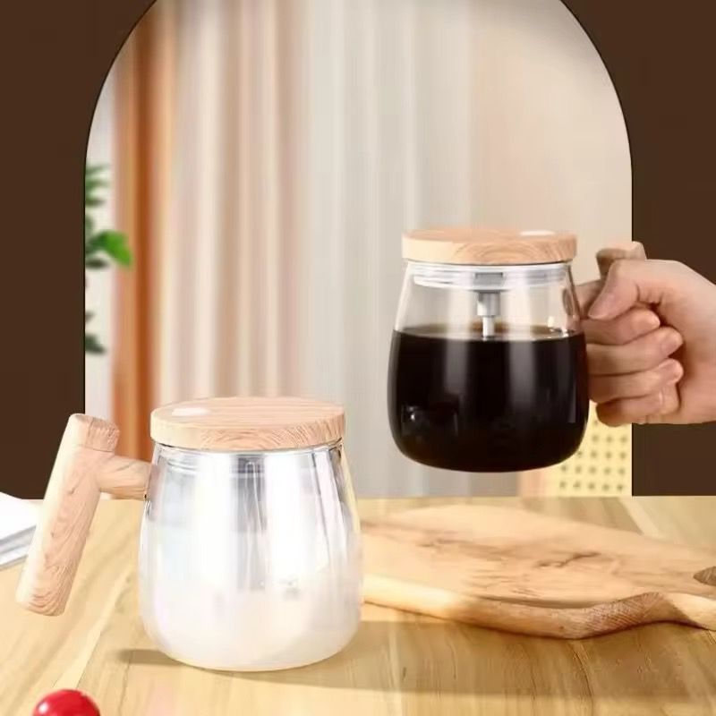 Electric Mixing Coffee Mug (400ML)