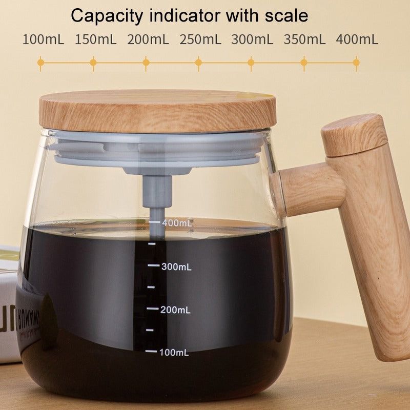 Electric Mixing Coffee Mug (400ML)
