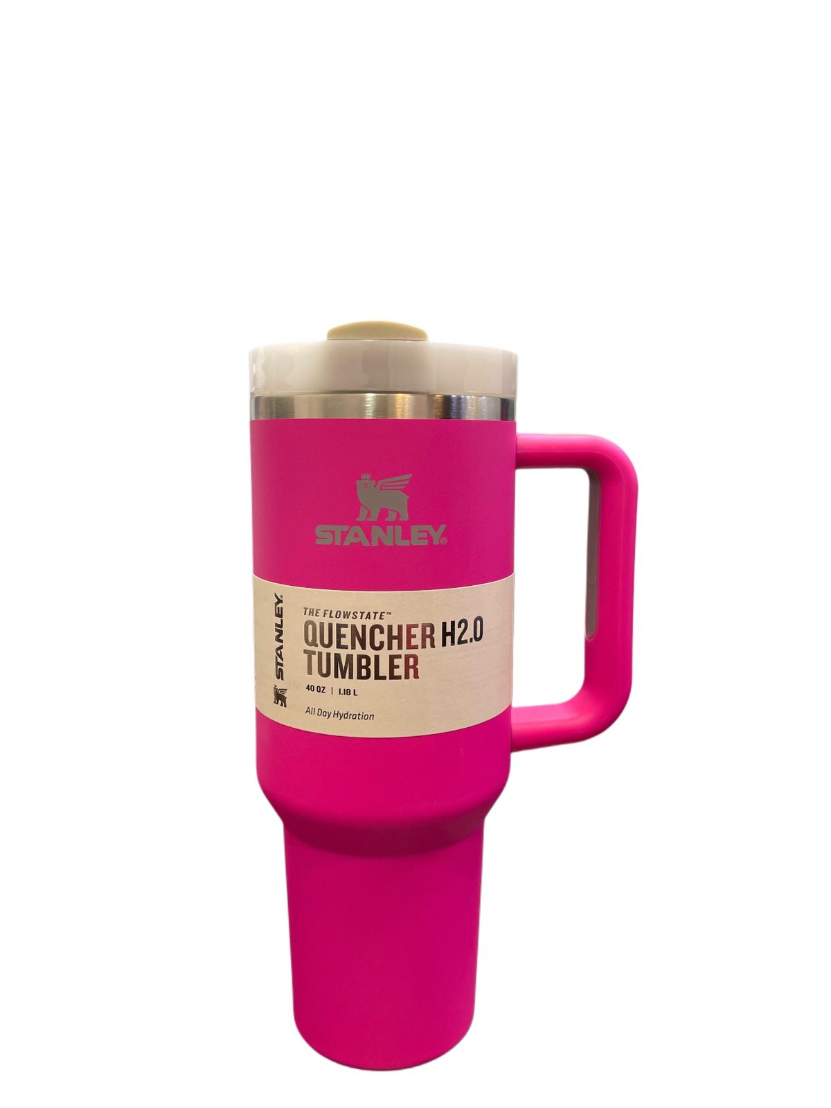 THE QUENCHER H2.0 FLOWSTATE- FUCHSIA 40 OZ