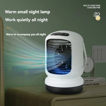 Nebulizing cooling fan, Breeze Flow Mini Air Cooler