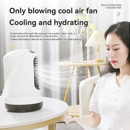 Nebulizing cooling fan, Breeze Flow Mini Air Cooler