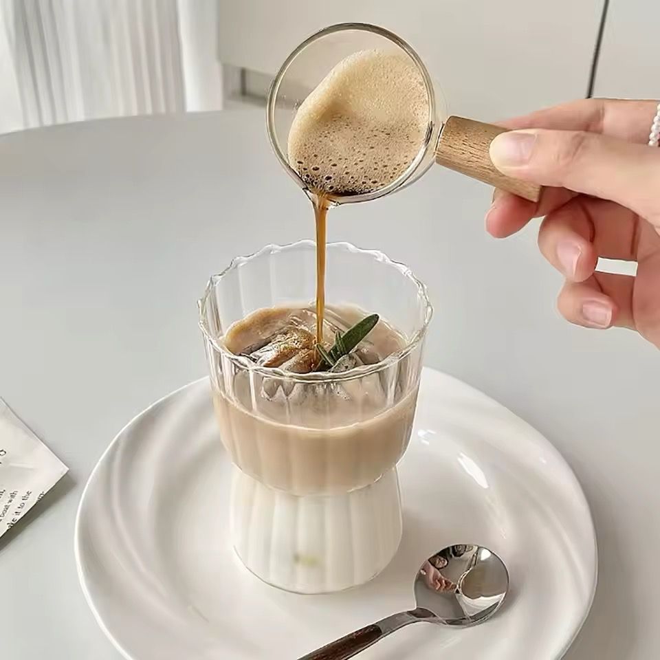 Clear Stripped Glass-1 Piece