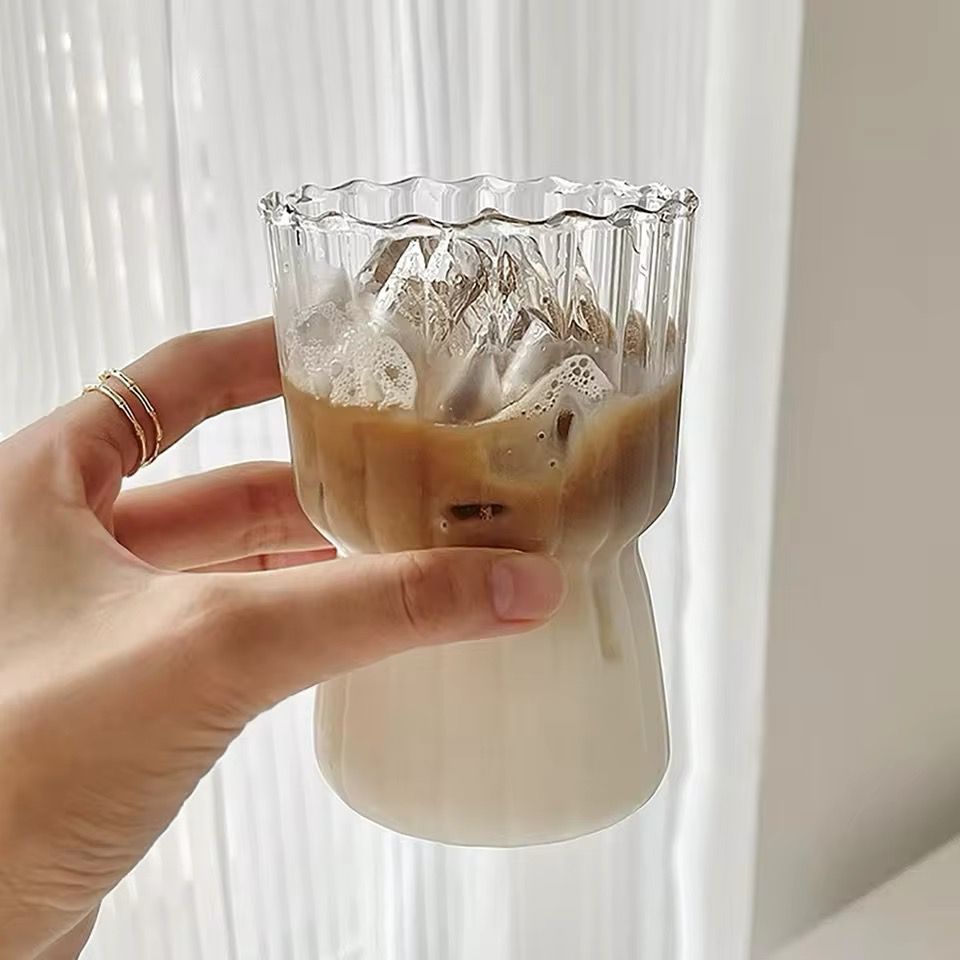 Clear Stripped Glass-1 Piece
