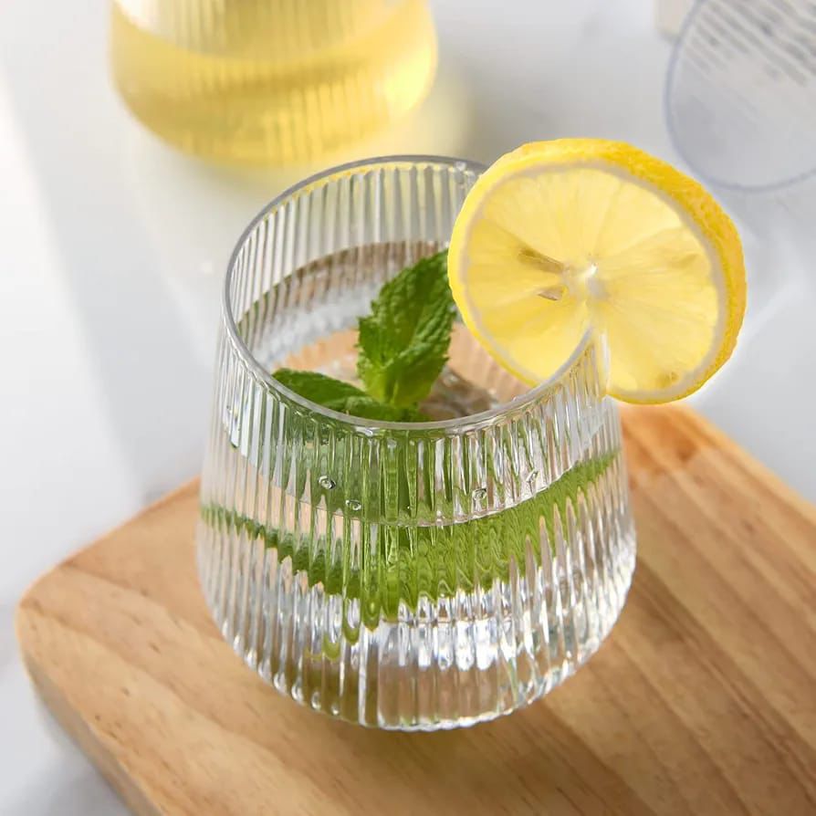 Vertical Wine Glass