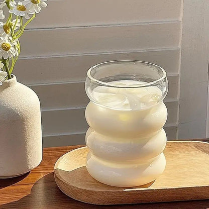 Nordic Ripple Bubble Glass
