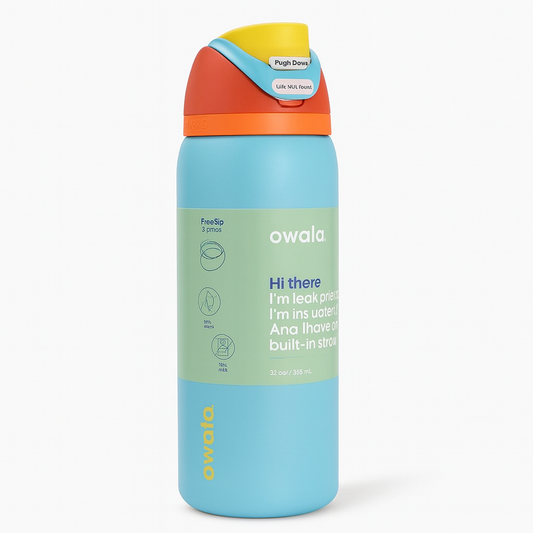 Owala FreeSip Water Bottle - 32oz | Blue
