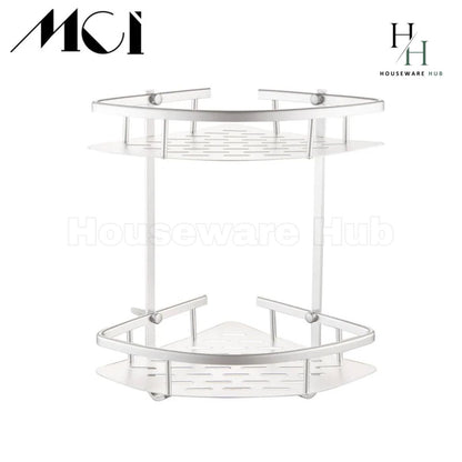 Shower bath holder 2 layer-Aluminium