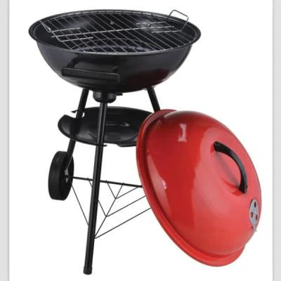 Portable BBQ Grill With Tires