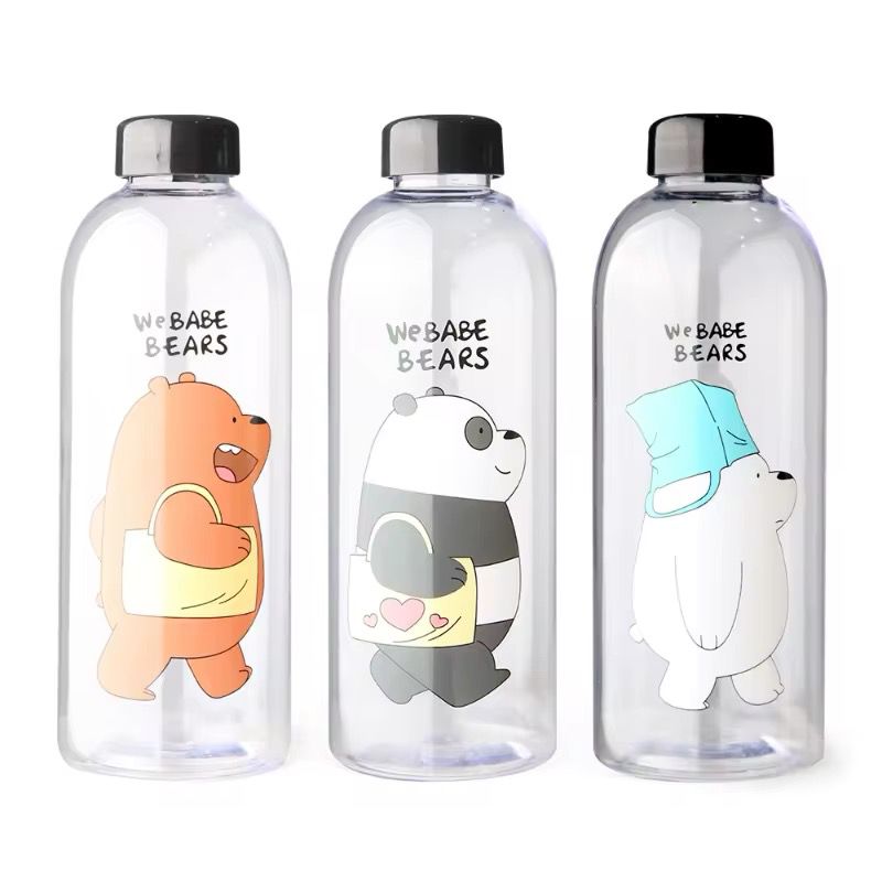 Panda Bear-Shape Water Bottle