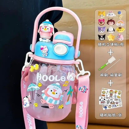 Kids Double Drinking Water Bottle
