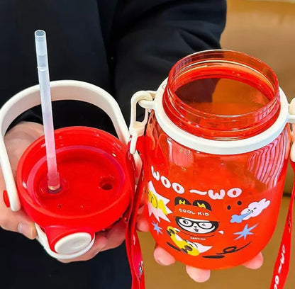 Kids Double Drinking Water Bottle