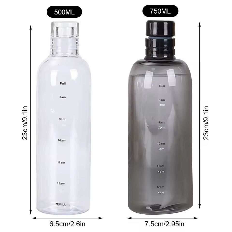 Glass Water Bottle