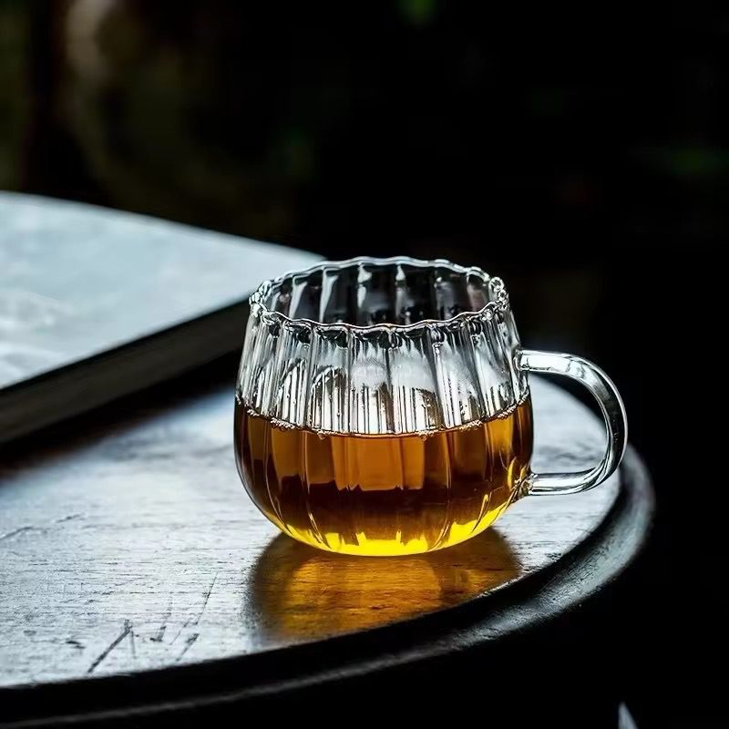 Pumpkin-Style Coffee Cup