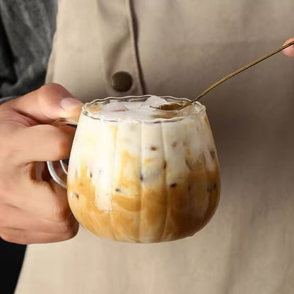 Pumpkin-Style Coffee Cup