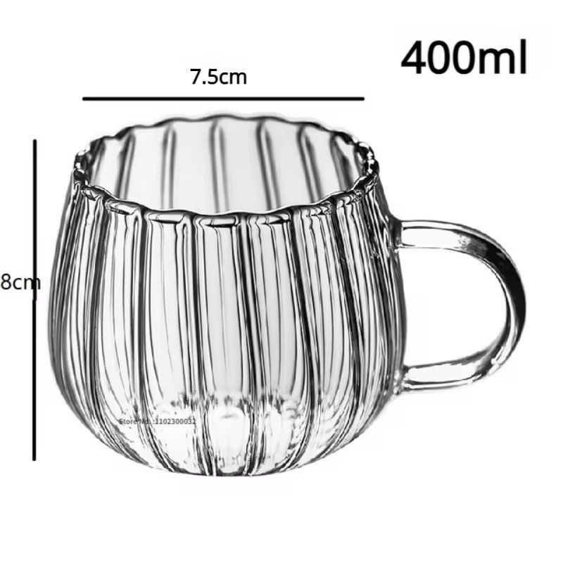 Pumpkin-Style Coffee Cup