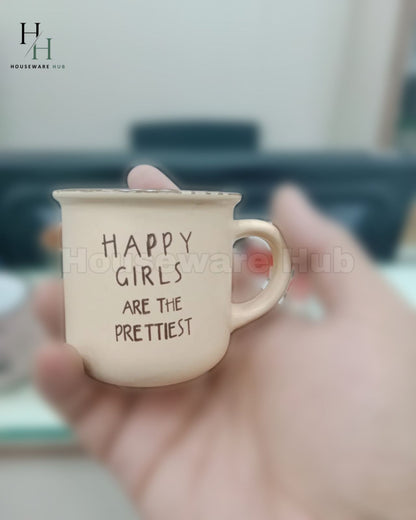 Mini Coffee Shots Cup-150ML -(6 Piece Set Mix Colour)
