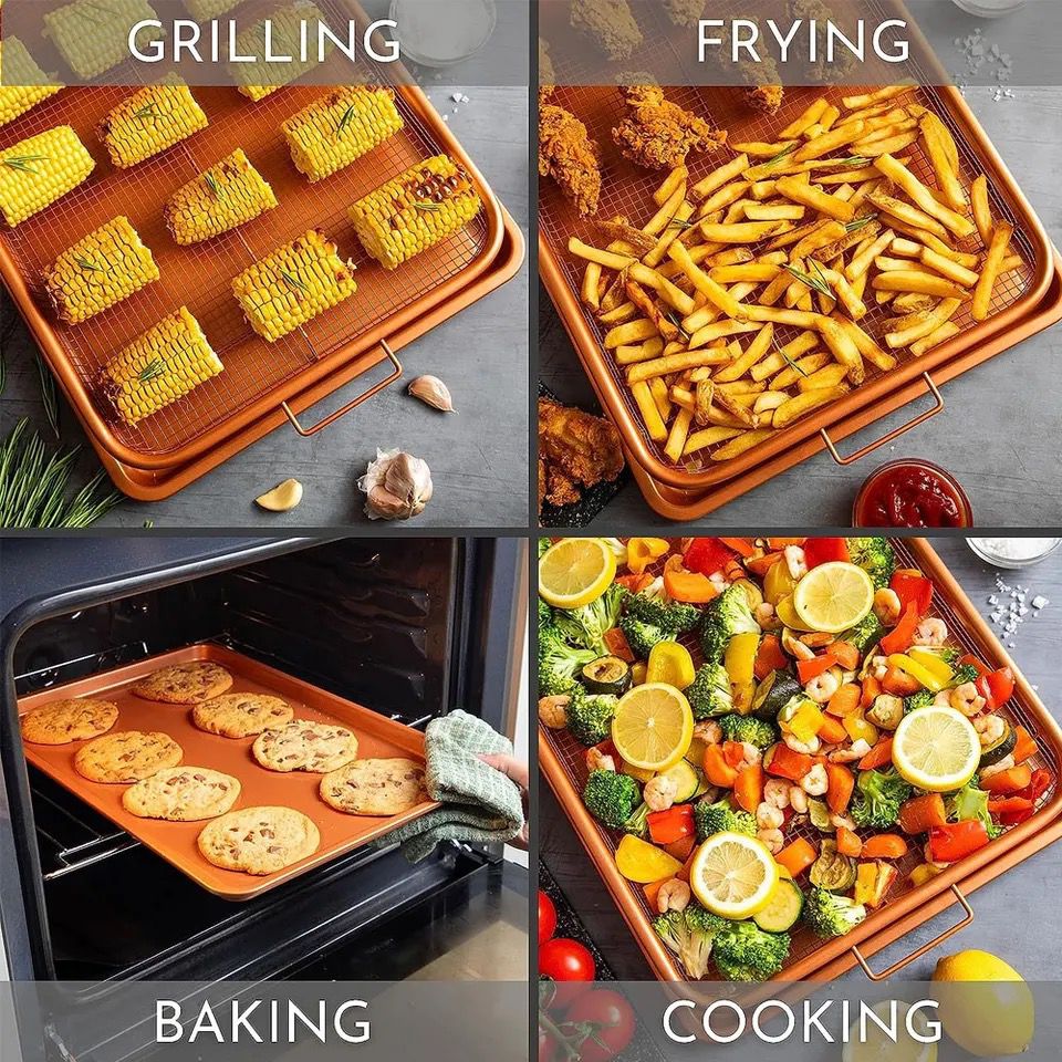 Nonstick Crisper Tray