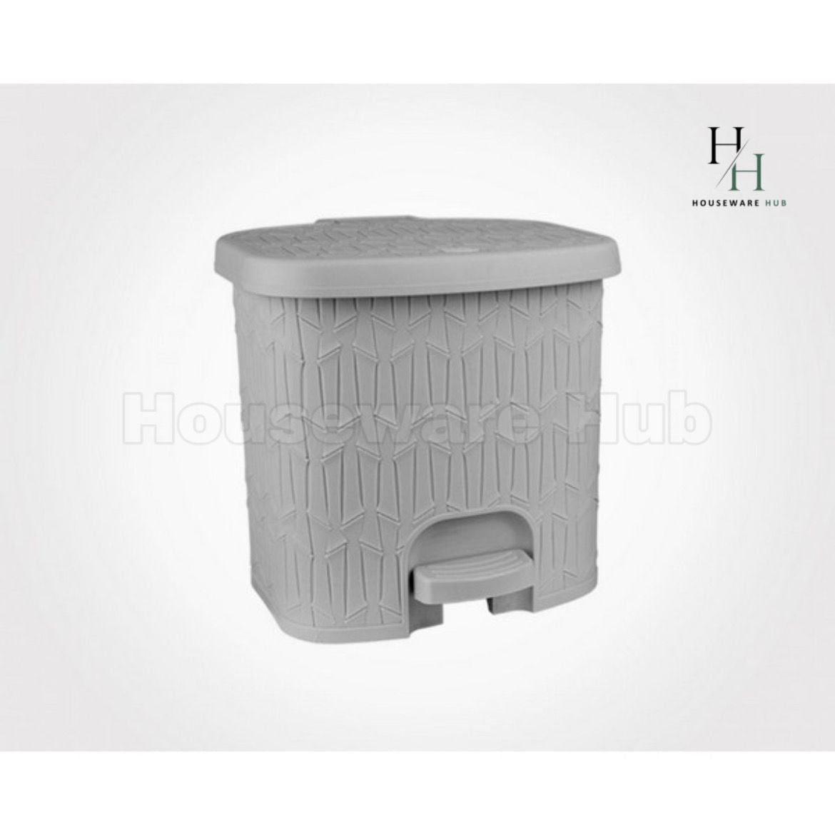 Limon Bamboo Dustbin With Pedal 6L