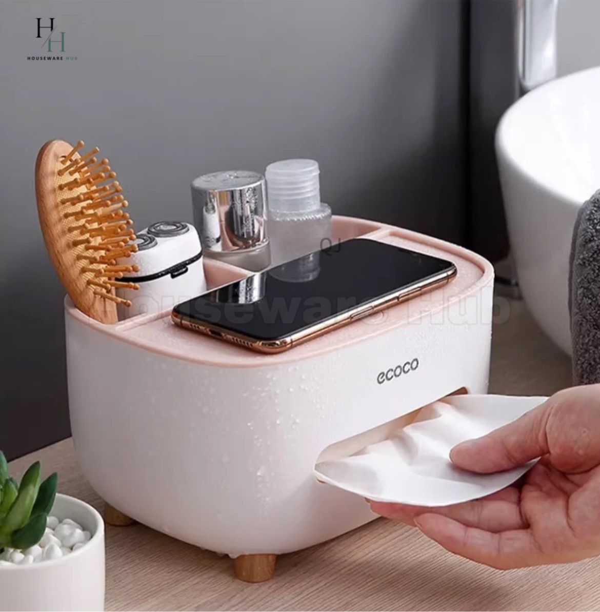 Ecoco Multifunction Tissue Box