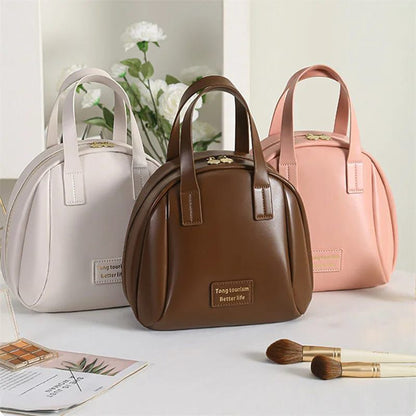 Handle-Top Cosmetic Bag