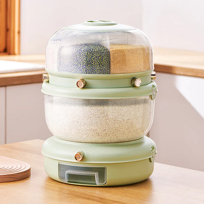 360° Rotating Storage Container