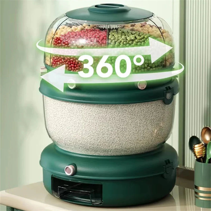 360° Rotating Storage Container